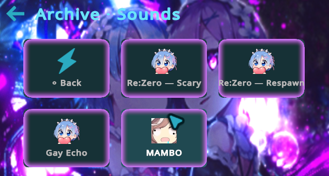Archive soundboard — MAMBO